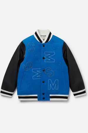 Stella McCartney Veste bomber avec motif Stella, Femme