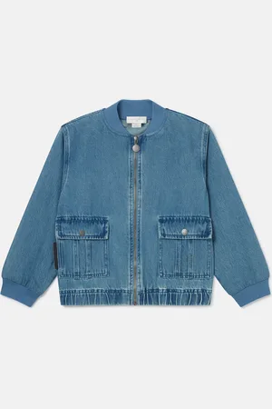Stella McCartney Veste bomber en denim