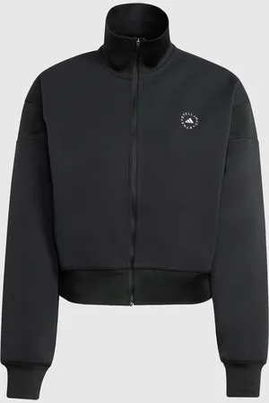Stella McCartney Veste de survetement en maille avec logo, Femme