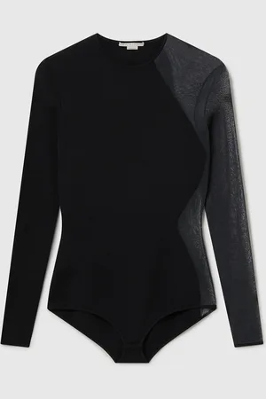Stella McCartney Body a manches longues en maille compacte Miracle, Femme