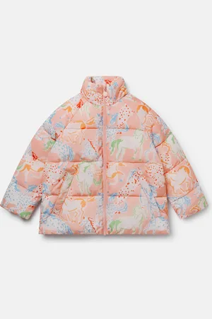 Stella McCartney Doudoune avec imprime chevaux, Femme