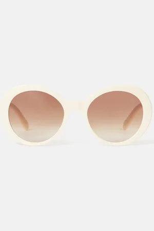 Stella McCartney Falabella Pin Round Sunglasses, Femme