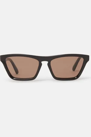 Stella McCartney Lunettes de soleil oeil de chat rectangulaires, Femme
