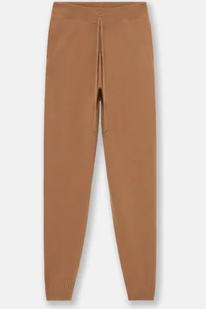 Stella McCartney Pantalon de jogging fusele a taille mi haute, Femme