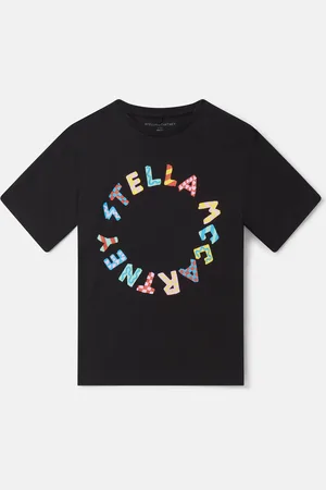 Stella McCartney Medallion Logo T-Shirt, Femme