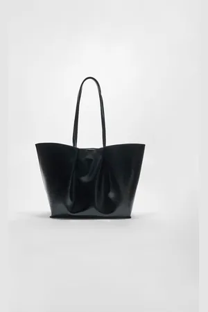 Stradivarius Sac cabas souple pince OS