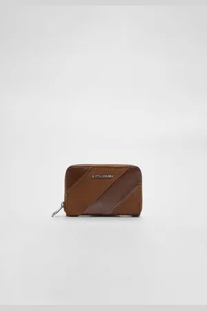Stradivarius Porte-monnaie contrastant fermeture Éclair OS