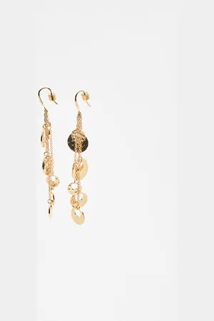 Stradivarius Boucles d’oreilles longues avec cercles OS