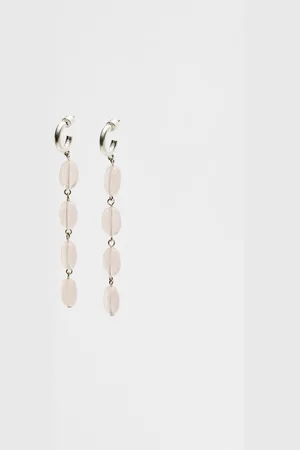 Stradivarius Boucles d’oreilles pendantes pièces ovales OS