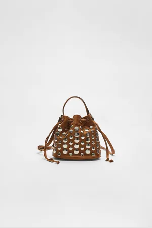 Stradivarius Sac bourse à bandoulière avec clous OS