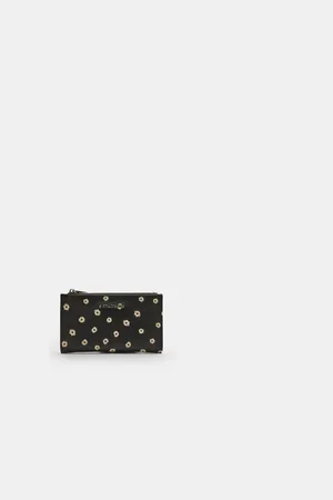Stradivarius Porte-monnaie imprimé fermeture Éclair OS