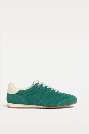 Stradivarius Baskets souples en cuir 38