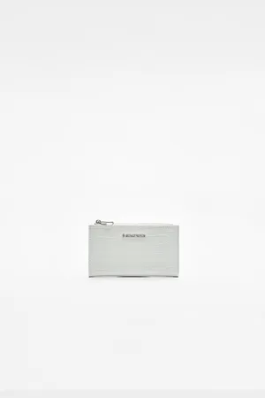 Stradivarius Porte-monnaie basique effet croco OS