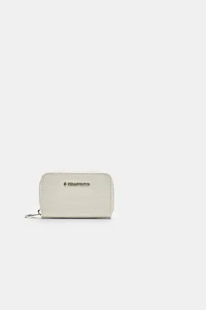 Stradivarius Portemonnaie zippé effet croco OS