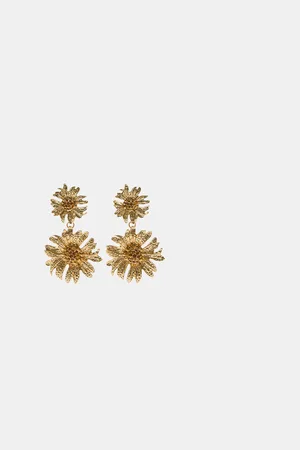 Stradivarius Boucles d’oreilles tournesol OS