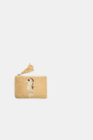 Stradivarius Petit porte-monnaie hippocampe OS
