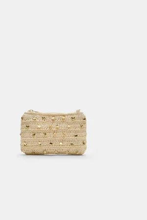 Stradivarius Sac bandoulière crochet à paillettes OS