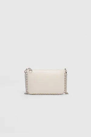 Stradivarius Mini-sac avec petites perles OS