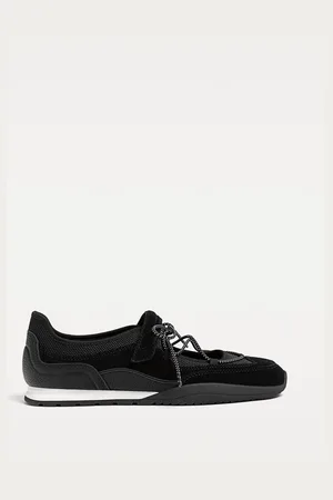 Stradivarius Tennis en cuir 35
