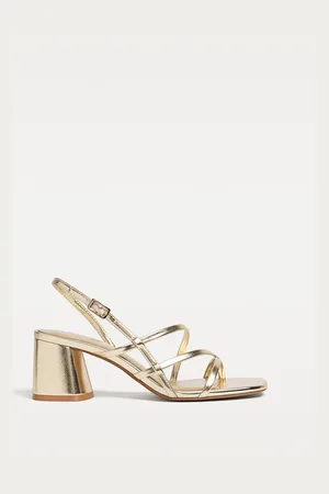 Stradivarius Sandales talon large 37