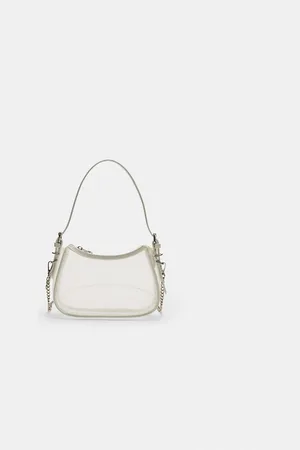 Stradivarius Sac porté épaule semi-transparent résille OS