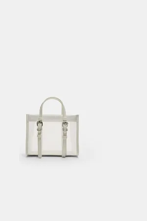 Stradivarius Tote bag en résille OS
