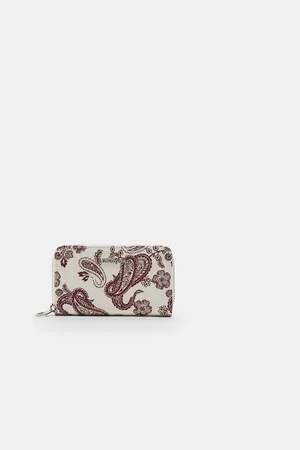 Stradivarius Porte-monnaie rectangulaire imprimé OS