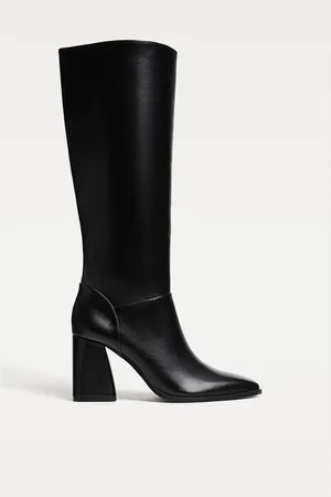 Stradivarius Bottes hautes à talon 37