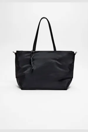 Stradivarius Sac cabas basique en tissu OS
