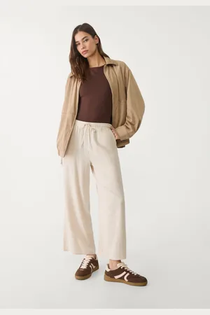 Stradivarius Jupe-culotte en lin XL