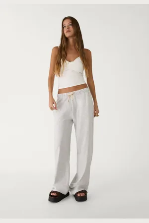 Stradivarius Pantalon jogging cordon L