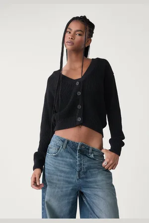 Stradivarius Gilet maille boutons L