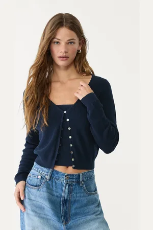 Stradivarius Gilet maille boutons XS