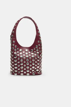 Stradivarius Sac porté à l’épaule avec clous OS