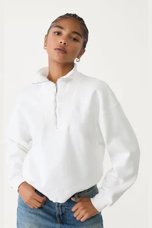 Stradivarius Sweat col montant fermeture Éclair S