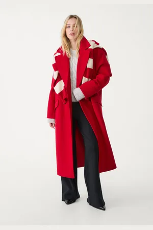 Stradivarius Manteau long oversize M
