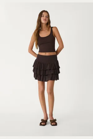 Stradivarius T-shirt en polyamide XL