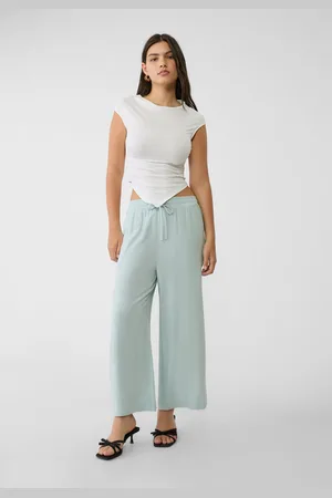 Stradivarius Jupe-culotte en lin XL