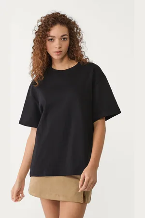 Stradivarius T-shirt basique oversize heavy weight XS