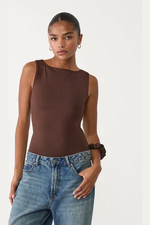 Stradivarius T-shirt basique à col bateau M
