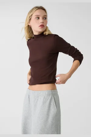 Stradivarius T-shirt à col montant M