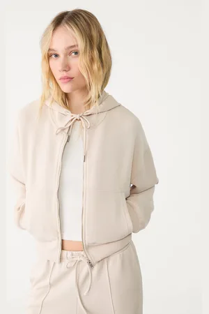 Stradivarius Veste à capuche au toucher doux XS