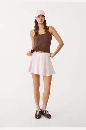 Stradivarius Jupe-short patineuse XL