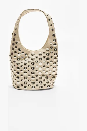 Stradivarius Sac porté à l’épaule avec clous OS