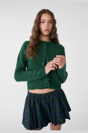 Stradivarius Veste à boutons en maille XS