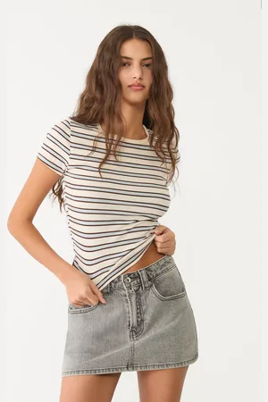 Stradivarius Jupe-short D62 en jean 42