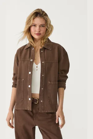 Stradivarius Blouson en sergé avec poches M
