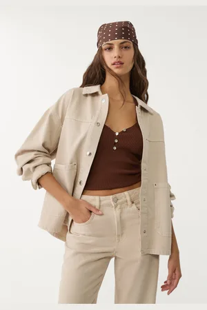 Stradivarius Blouson en sergé avec poches XS