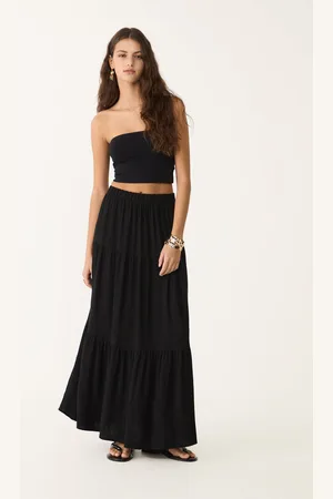 Stradivarius Jupe midi bohème XL