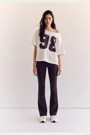Stradivarius T-shirt positionnel manches courtes XS